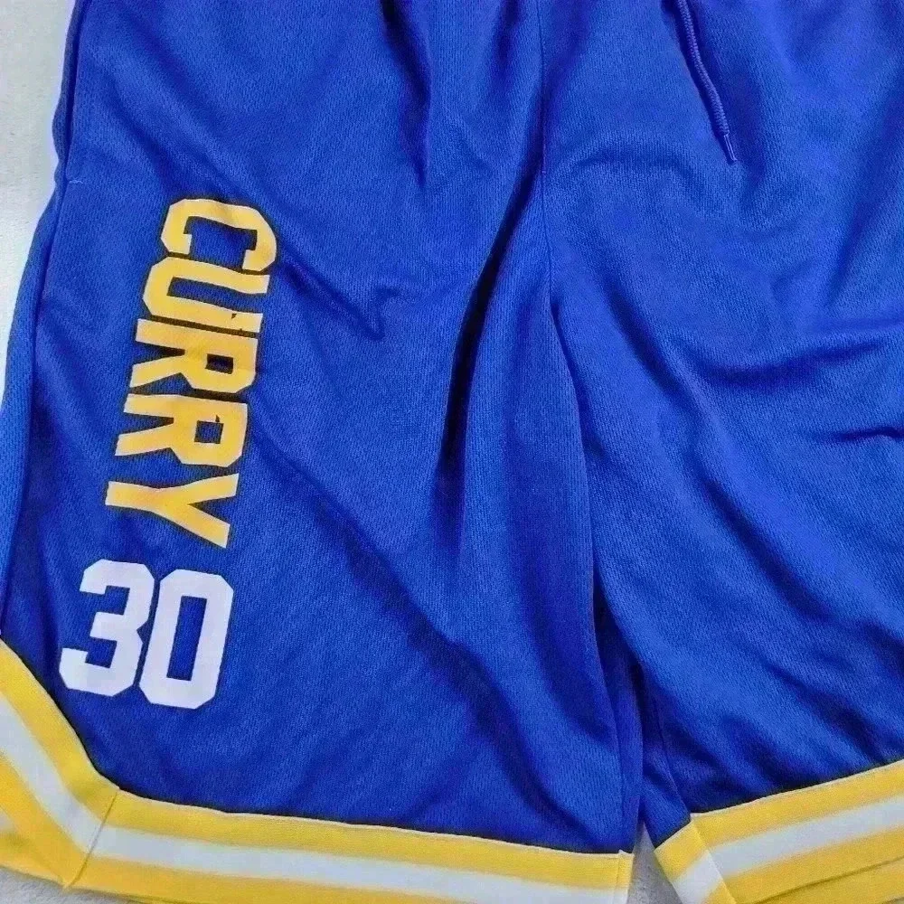 UNK Stephen Curry Shorts Golden State Warriors Sz Lg